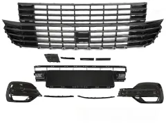Grill Atrapa W/BUMPER ELEMENT Czarny połysk VW T6.1 20- największy sklep tuningowy w Polsce!