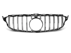 Grill Atrapa SPORT Czarny CHROME MERCEDES W205 18- największy sklep tuningowy w Polsce!