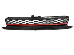 Grill Atrapa SPORT Czarny RED VW GOLF 7 17-