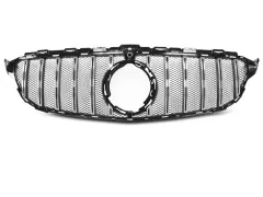 Grill Atrapa SPORT Czarny CHROME MERCEDES W205 18- największy sklep tuningowy w Polsce!