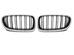 Grill Atrapa CHROME Czarny połysk SPORT LOOK BMW F10 / F11 10-16 największy sklep tuningowy w Polsce!