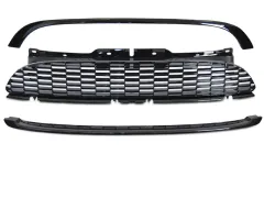 Grill Atrapa MINI COOPER 06-09 R56/57/55 JCW STYLE Czarny połysk największy sklep tuningowy w Polsce!