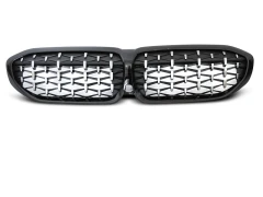 Grill Atrapa DIAMOND Czarny połysk BMW G20/G21 19-22