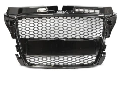 Grill Atrapa SPORT Czarny połysk AUDI A3 (8P) 04.08-07.12