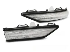 Boczne kierunkowskazy FORD FIESTA MK8 17- SEQ LED WHITE największy sklep tuningowy w Polsce!