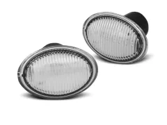 Boczne kierunkowskazy FIAT 500 07-/ FORD KA 08-/ LANCIA YPSILON 04- WHITE LED największy sklep tuningowy w Polsce!