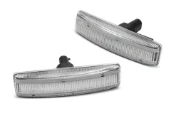 Boczne kierunkowskazy LAND ROVER RANGE SPORT 05-12 WHITE LED największy sklep tuningowy w Polsce!