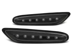 Boczne kierunkowskazy BLACK LED BMW E46 / E60 / E87 / E90 największy sklep tuningowy w Polsce!