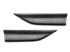 Boczne kierunkowskazy BLACK WHITE LED SEQ VW T6 15-19 największy sklep tuningowy w Polsce!