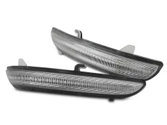 Boczne kierunkowskazy IN THE MIRROR WHITE LED SEQ PEUGEOT 208 / 2008 / CITROEN C3 największy sklep tuningowy w Polsce!