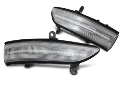 Boczne kierunkowskazy IN THE MIRROR WHITE LED SEQ  FORESTER / OUTBACK / LEGACY największy sklep tuningowy w Polsce!