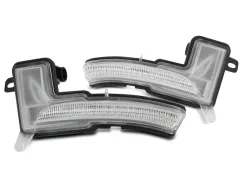 Boczne kierunkowskazy IN THE MIRROR WHITE LED SEQ RENAULT CLIO IV 16-19 największy sklep tuningowy w Polsce!