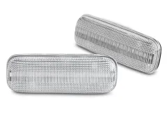 Boczne kierunkowskazy WHITE LED SEQ MERCEDES ML W163 98-05 największy sklep tuningowy w Polsce!