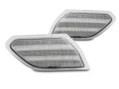 Boczne kierunkowskazy CHRYSLER JEEP WRANGLER JL 18-  LED CHROME największy sklep tuningowy w Polsce!