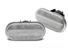Boczne kierunkowskazy WHITE LED SEQ RENAULT CLIO II / TWINGO II / SCENIC / KANGOO największy sklep tuningowy w Polsce!