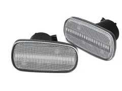 Boczne kierunkowskazy WHITE LED SEQ TOYOTA LAND CRUISER 120 03-09 największy sklep tuningowy w Polsce!