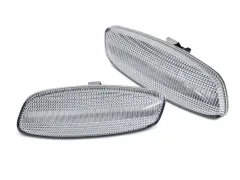 Boczne kierunkowskazy IN THE MIRROR WHITE LED SEQ PEUGEOT 207 308 3008 5008 CITROEN C3 C4 C5 największy sklep tuningowy w Polsce!