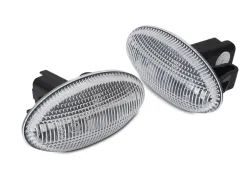 Boczne kierunkowskazy WHITE LED SEQ PEUGEOT 107 206 307 CITROEN C1 C2 C3 C4 największy sklep tuningowy w Polsce!