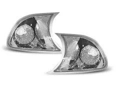 Przednie kierunkowskazy CHROME BMW E46 09.01-03.03 COUPE największy sklep tuningowy w Polsce!