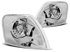 Przednie kierunkowskazy CHROME VW PASSAT B5 11.96-08.00 największy sklep tuningowy w Polsce!