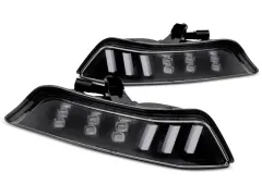 Przednie kierunkowskazy BLACK LED SEQ FORD MUSTANG 15-17 największy sklep tuningowy w Polsce!