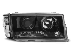 Lampy przednie BLACK MERCEDES W201/190 12.82-05.93 największy sklep tuningowy w Polsce!