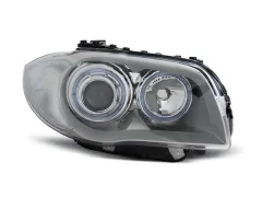 Lampy przednie ANGEL EYES CHROME BMW 1 E87/E81/82/88 04-11 największy sklep tuningowy w Polsce!