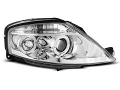 Lampy przednie CITROEN C3 03.02-09 ANGEL EYES CHROME