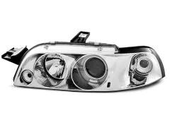 Lampy przednie FIAT PUNTO 1 11.93-09.99 ANGEL EYES CHROME największy sklep tuningowy w Polsce!