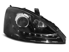 Lampy przednie FORD FOCUS 11.01-10.04 (+DRL) BLACK