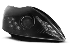 Lampy przednie FORD FOCUS 02.08-10 (+DRL) BLACK największy sklep tuningowy w Polsce!