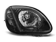 Lampy przednie BLACK MERCEDES R170 SLK 04.96-04 największy sklep tuningowy w Polsce!