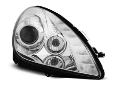 Lampy przednie CHROME MERCEDES R171 SLK 04-11 największy sklep tuningowy w Polsce!