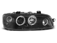 Lampy przednie FIAT PUNTO 2 10.99-06.03 ANGEL EYES BLACK największy sklep tuningowy w Polsce!