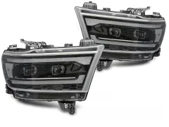 Lampy przednie LED DODGE RAM 19-22 największy sklep tuningowy w Polsce!