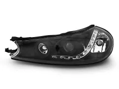 Lampy przednie FORD MONDEO 10.96-08.00 (+DRL) BLACK największy sklep tuningowy w Polsce!