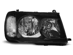 Lampy przednie TOYOTA LAND CRUISER FJ100 98-04 BLACK największy sklep tuningowy w Polsce!