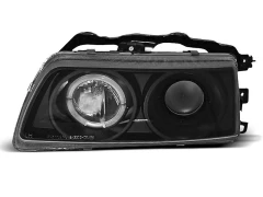 Lampy przednie HONDA CRX 09.87-89 ANGEL EYES BLACK