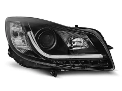 Lampy przednie OPEL INSIGNIA 08-12 BLACK TUBE LIGHTS