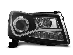 Lampy przednie CHEVROLET CRUZE 09-12 (+DRL) BLACK największy sklep tuningowy w Polsce!