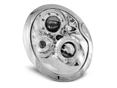 Lampy przednie ANGEL EYES CHROME BMW MINI (COOPER) 01-04 największy sklep tuningowy w Polsce!