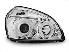 Lampy przednie HYUNDAI TUCSON 07.04-10 ANGEL EYES CHROME