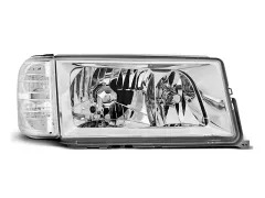 Lampy przednie CHROME MERCEDES W201/190 12.82-05.93 największy sklep tuningowy w Polsce!