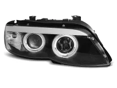 Lampy przednie XENON ANGEL EYES BLACK BMW X5 E53 11.03-06 największy sklep tuningowy w Polsce!