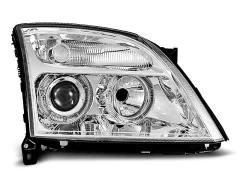 Lampy przednie OPEL VECTRA C 04.02-08.05 ANGEL EYES CHROME