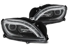 Lampy przednie BLACK LED MERCEDES M-CLASS W166 11-15