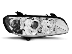 Lampy przednie OPEL OMEGA B 04.94-08.99 ANGEL EYES CHROME