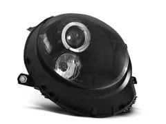Lampy przednie ANGEL EYES BLACK BMW MINI (COOPER) 06-14 największy sklep tuningowy w Polsce!