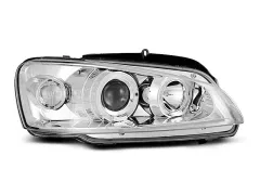 Lampy przednie PEUGEOT 106 08.96-03 ANGEL EYES CHROME największy sklep tuningowy w Polsce!