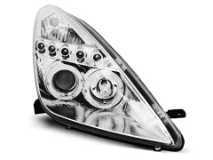 Lampy przednie TOYOTA CELICA T230 99-05 ANGEL EYES CHROME największy sklep tuningowy w Polsce!